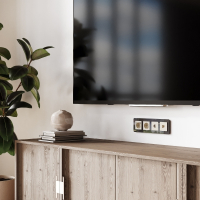 ТВ-розетка без рамки Werkel айвори матовый W1183062