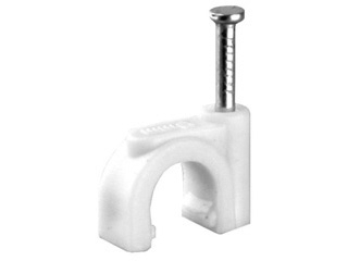 Volsten 190341 (Скоба пластиковая круглая 9 мм (50шт.))