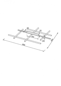 Потолочная люстра Maytoni Radiance MOD278CL-L50G3K