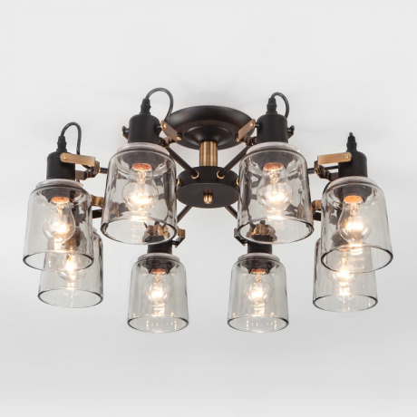 Потолочная люстра Eurosvet Astor 70111/8 черный 