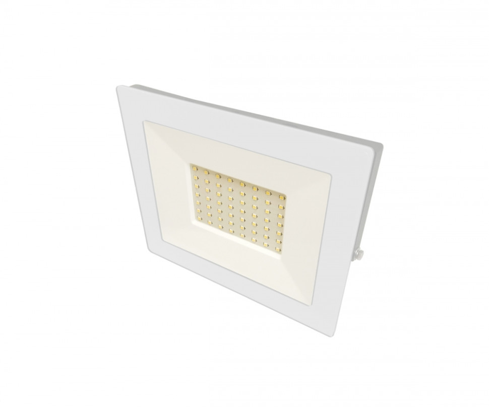 Уличный светодиодный прожектор Ultraflash LFL-5001 C01 белый (LED SMD,50 Вт, 230В, 6500К) 14130 светодиодный прожектор ultraflash