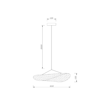 Подвесной светильник Divinare Fiamma 5866/06 SP-19 
