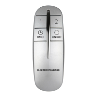 Пульт управления Y9 Серебро (2 канала) Elektrostandard