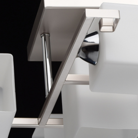 Нарушена упаковка!  <738878> Люстра потолочная DeMarkt Тетро 673012005