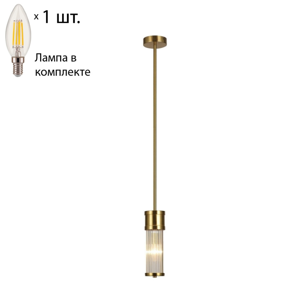 Подвесной светильник с лампочкой от Lustrof Мирабили 2850-519391