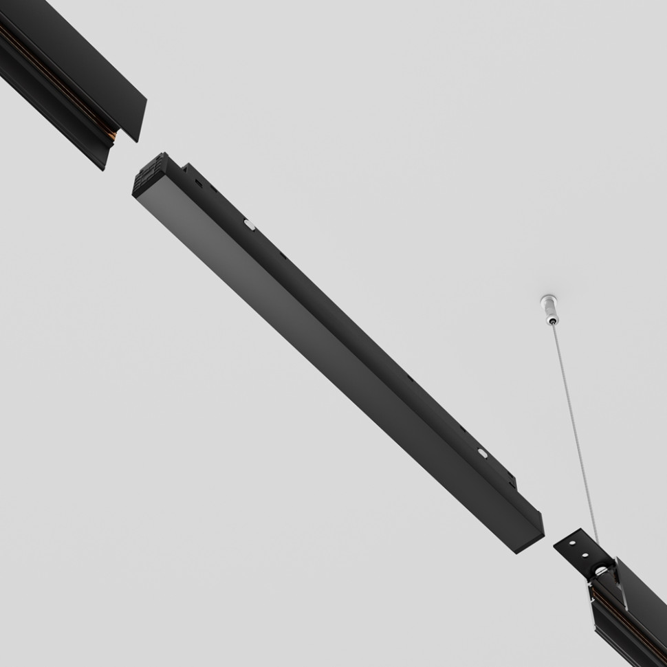Аксессуар для трекового светильника Magnetic track system Technical TRX034DR4-200B, цвет черный - фото 3