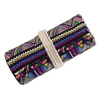 Нарушена упаковка!  <844360> Карандаши цветные стираемые в пенале-скрутке BRAUBERG, 48 цветов + точилка и ластик, 182071