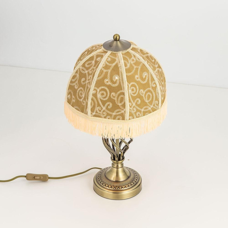 Настольная лампа с абажуром Базель Citilux CL407804, цвет бронза - фото 3