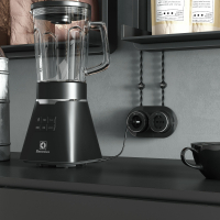 Розетка с заземлением Werkel Vintage (черный матовый/хром) W5871051