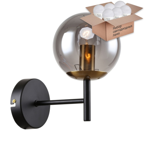 Бра с лампочкой F-Promo Sheeny 3088-1W+Lamps E14 P45 