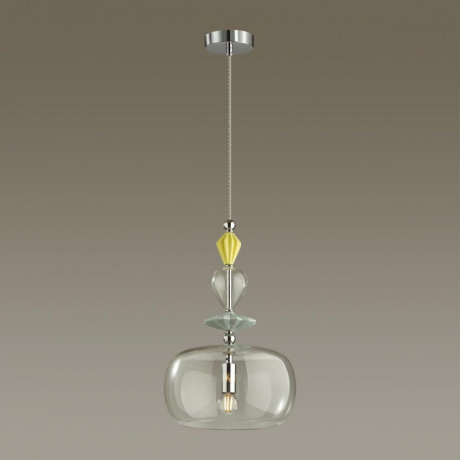 Подвесной светильник со светодиодной лампочкой E14, комплект от Lustrof. №304100-624597 