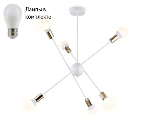 Подвесной светильник с лампочками Ambrella light TR80432+Lamps 