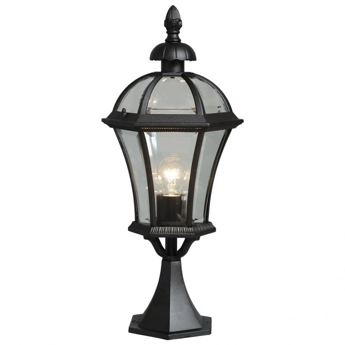 Ландшафтный светильник со светодиодной лампочкой E27, комплект от Lustrof. №33117-674116, цвет черный - фото 1