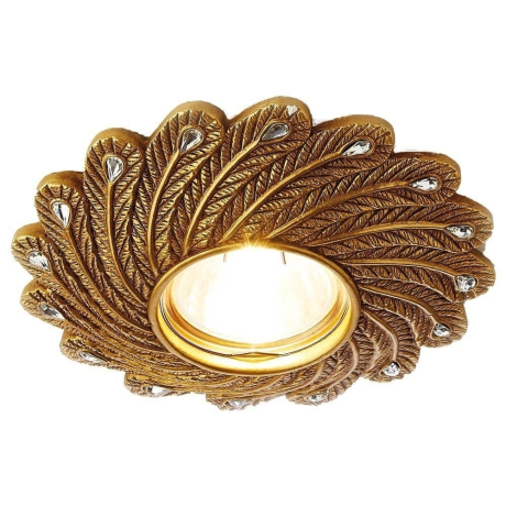 Нарушена упаковка. <161856> Встраиваемый светильник Ambrella light Desing D4466 SB