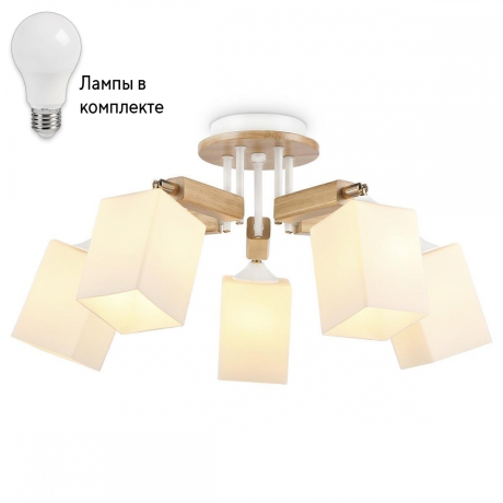 Потолочная люстра с лампочками Ambrella light TR9518+Lamps 