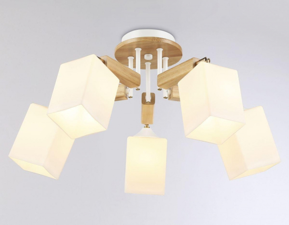 Потолочная люстра с лампочками Ambrella light TR9518+Lamps 