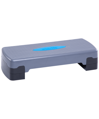 Нарушена упаковка! <517506> Степ-платформа фиксирующаяся SP-103 67,5х28,5х15 см, 2-х уровневая Starfit (УТ-00019258)