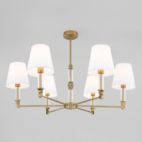 Люстра на штанге Eurosvet Conso 60145/6 латунь