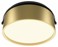 Встраиваемый светильник Maytoni Technical Onda DL024-18W3K-BMG