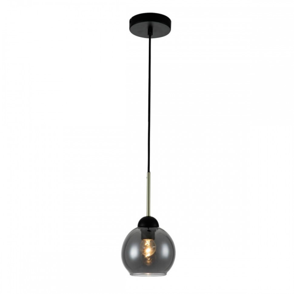 Подвесной светильник Indigo Grappoli 11029/1P Black подвесная люстра indigo grappoli 11029 7p black v000216