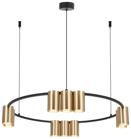 Светильник подвесной с Led лампочками в комплекте Velante 471-403-10+Lamps 