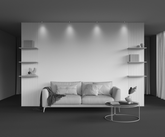 Встраиваемый светильник Maytoni Technical Round DL058-7W3K-B 