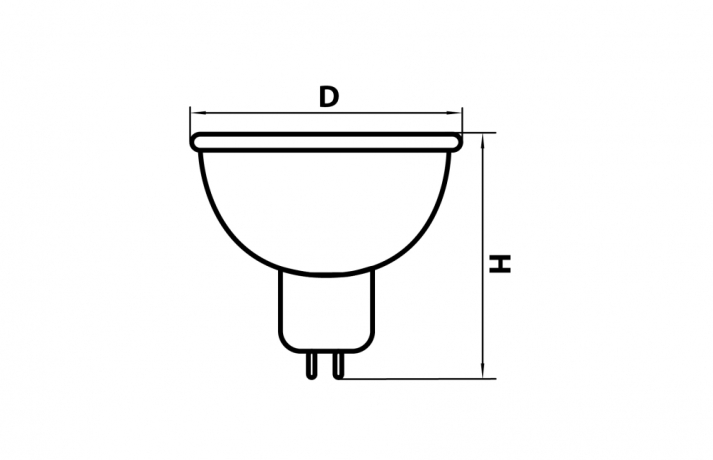 Нарушена упаковка.  <84173> Светодиодная лампа G5.3 6.5W 3000K (теплый) MR16 LED Lightstar  940212 