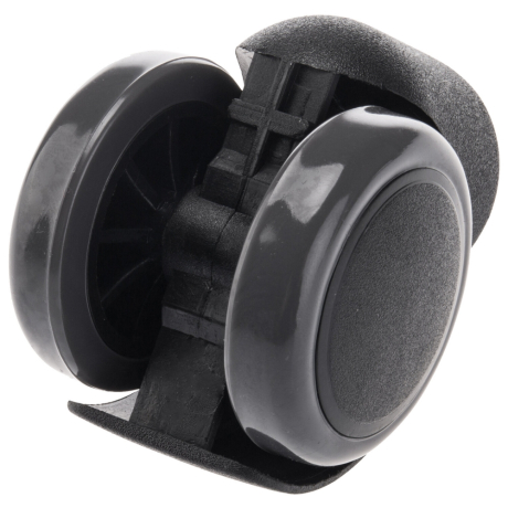 Колеса (ролики) BRABIX для кресла, прорезиненные, КОМПЛЕКТ 5 шт., шток d11 мм, черные, в коробе, 532009 (532009)