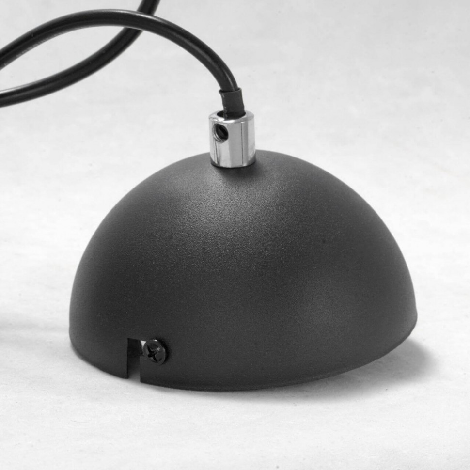 LSP-8111 Подвесной светильник LOFT (Lussole) CORNVILLE, цвет черный матовый - фото 3