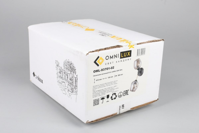 Бра с лампочками Omnilux OML-93701-02+Lamps 