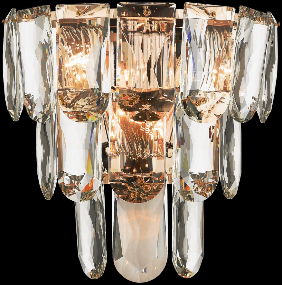 Бра, со светодиодными лампочками, комплект от Lustrof. 151424-623302, цвет белое золото