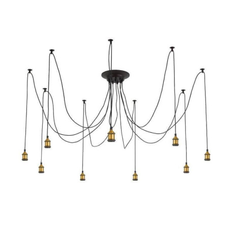 Подвесная люстра-паук Citilux Эдисон CL451091 