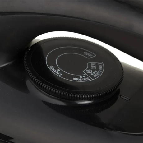 Утюг POLARIS 710341K, 2400 Вт, керамическое покрытие, самоочистка, антикапля, антинакипь, черный, 57591 (456746)