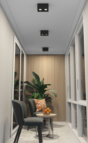 Накладной светильник Denkirs DK3085-BK+CH 