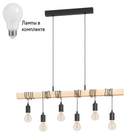 Подвесной светильник с лампочками Eglo 43513+Lamps 