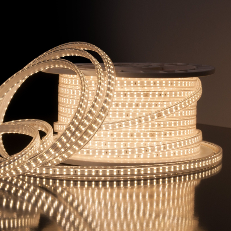 50м. Комплект светодиодной ленты белого цвета 2835, 4200К, 18W, 220V, 180LED/m, IP65 (LS011 220V) Elektrostandard a041110