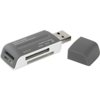 Нарушена упаковка!  <217303> Картридер DEFENDER Ultra Swift, USB 2.0, порты SD, MMC, TF, M2, XD, MS, 83260 (512029)
