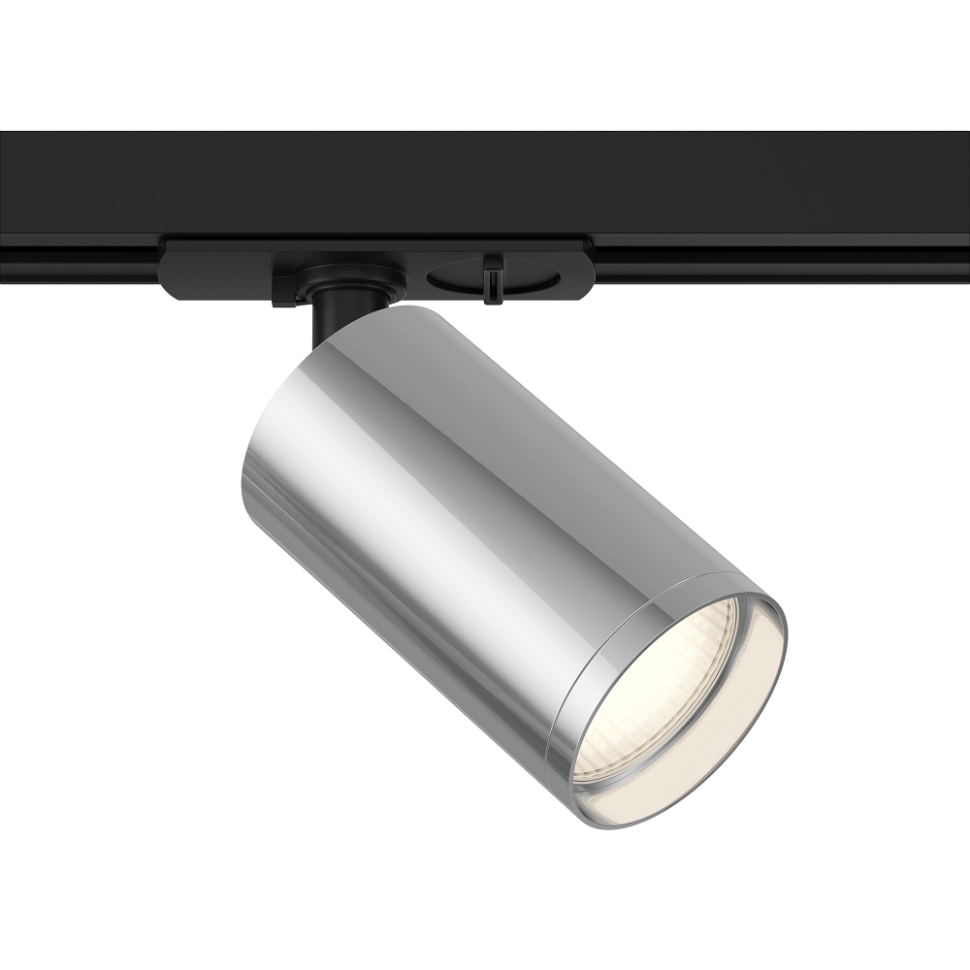 Однофазный светильник для трека Maytoni Technicall Focus TR020-1-U-GU10-BS, цвет серебро - фото 1