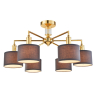 Потолочная люстра с лампочками Favourite Laciness 2612-6P+Lamps E14 Свеча 