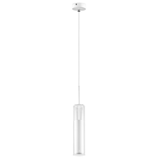 756016 Подвесной светильник Lightstar Cilino, цвет матовый белый - фото 1