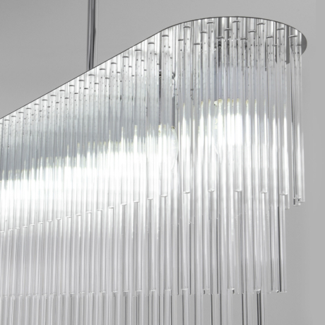 Подвесная люстра со стеклянным рассеивателем Bogate's Allure 487/10 (a065773) 