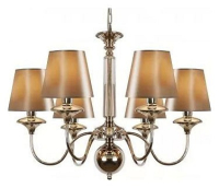 Подвесная люстра iLamp Rolling P2406-6  Nickel