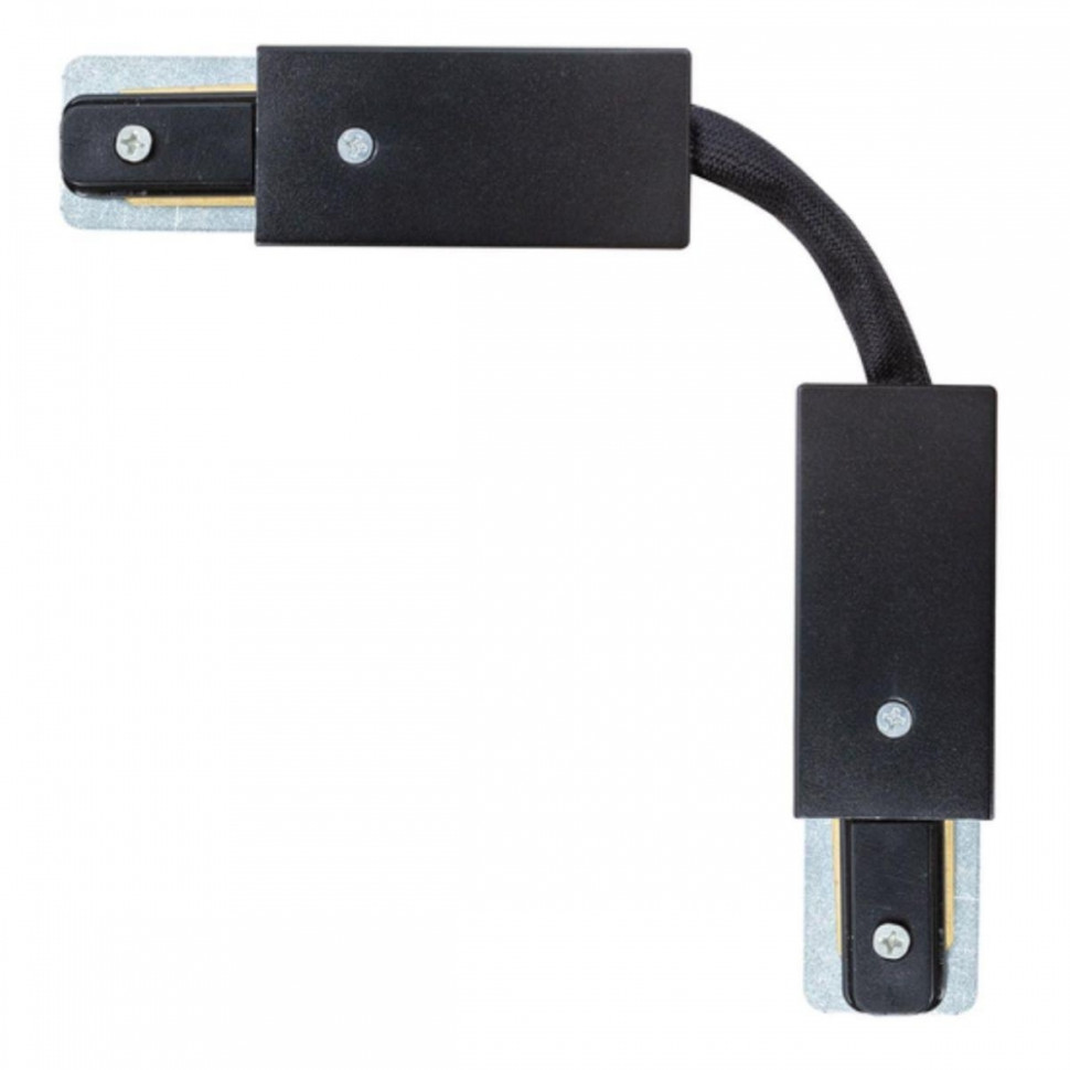 Коннектор гибкий для однофазного шинопровода Arte Lamp Track Accessories A150206F, цвет серый