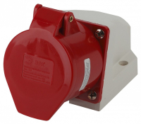 Розетка с заземлением Эра  R(OUT)-32-3P-PE-N-IP44