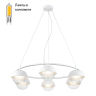 Люстра подвесная с Led лампочками в комплекте Velante 359-003-06+Lamps 