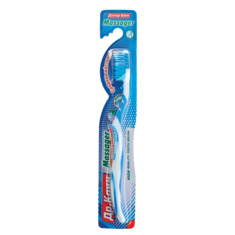 Нарушена упаковка! <220464> Зубная щетка DR.CLEAN "Massager" (Доктор Клин (604030)