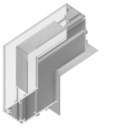 Соединитель угловой внутренний для треков встраиваемых Ambrella Light TRACK SYSTEM GL3362-9.5