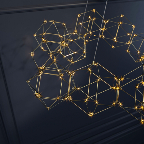 Подвесная люстра Eurosvet Uma 90169/15 медь 