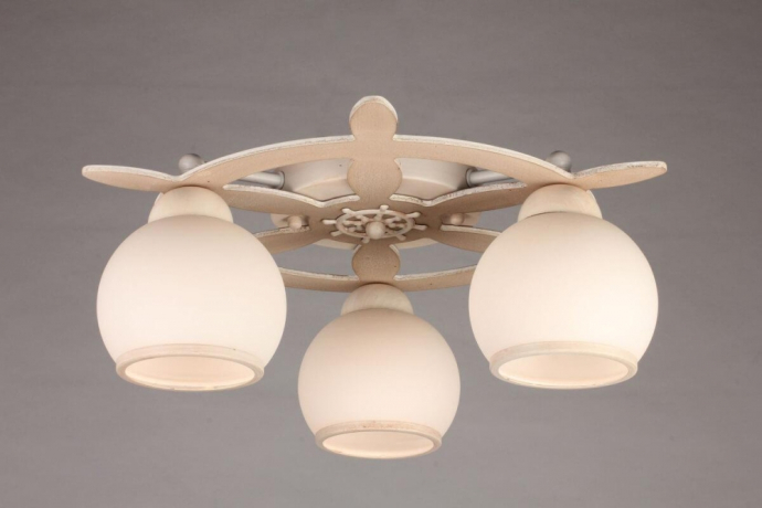 Люстра с поддержкой Алисы потолочная Omnilux OML-50517-03-A 