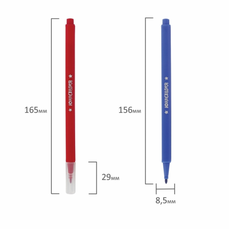 Нарушена упаковка!  <203571> Фломастеры ЮНЛАНДИЯ 12 цветов, "ЗООПАРК", трехгранные, вентилируемый колпачок, 151425 (151425)